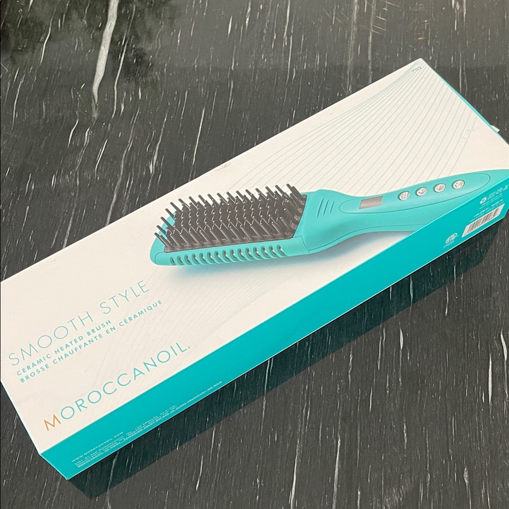 Moroccanoil Teal Ceramic Heated Brush